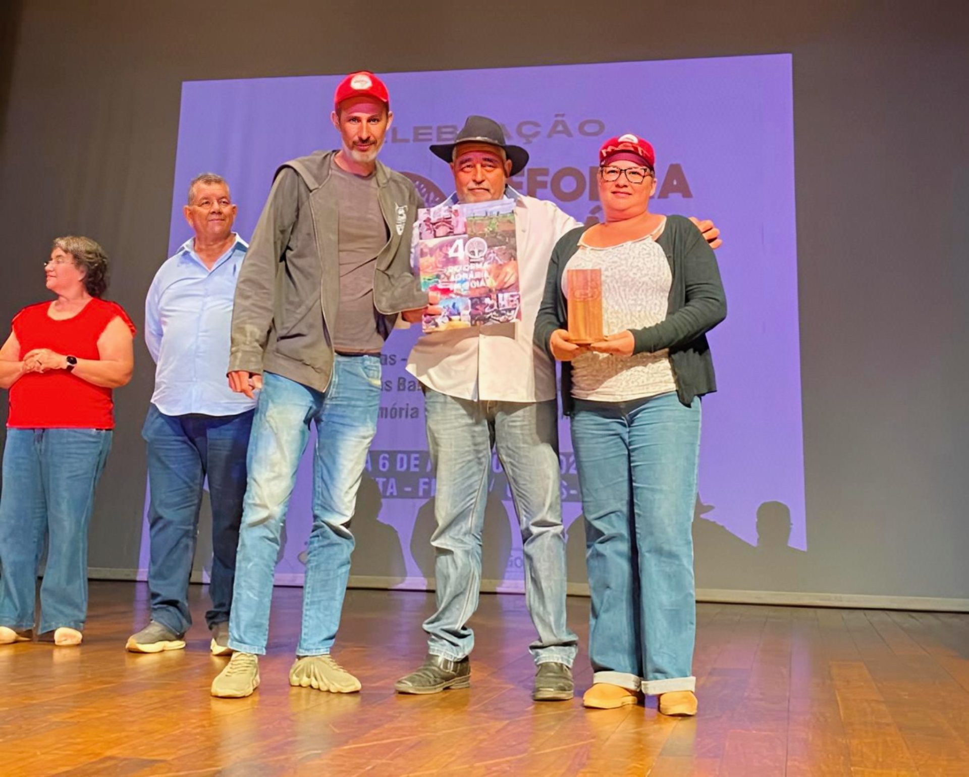 MST é homenageado pela CPT em Goiás por trajetória de luta