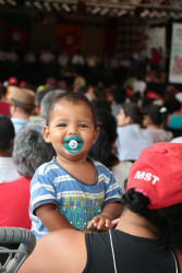 Ato PFoto Alexandre Gonçalvesolítico da 1 Feira Da Reforma Agrária.
