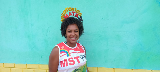 Bloco MST Folia na cidade do Prado/BA. Foto: Setor de Comunicação MST-BA.