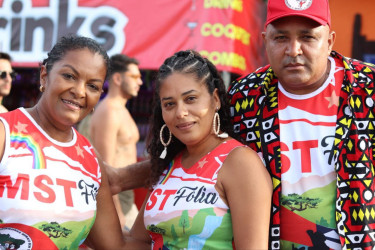 Bloco MST Folia na cidade do Prado/BA. Foto: Setor de Comunicação MST-BA.