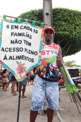 Bloco MST Folia na cidade do Prado/BA. Foto: Setor de Comunicação MST-BA.