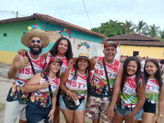 Bloco MST Folia na cidade do Prado/BA. Foto: Setor de Comunicação MST-BA.