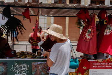 Bloco Pisa Ligeiro, em Minas Gerais. Foto: Gustavo Caetano/@gcaetanoj