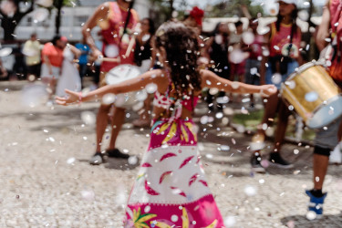 Bloco Pisa Ligeiro, em Minas Gerais. Foto: Gustavo Caetano/@gcaetanoj