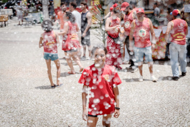Bloco Pisa Ligeiro, em Minas Gerais. Foto: Gustavo Caetano/@gcaetanoj