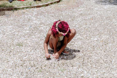 Bloco Pisa Ligeiro, em Minas Gerais. Foto: Gustavo Caetano/@gcaetanoj