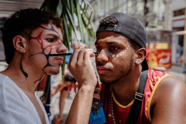 Bloco Pisa Ligeiro, em Minas Gerais. Foto: Gustavo Caetano/@gcaetanoj