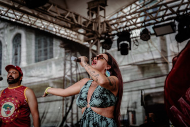 Bloco Pisa Ligeiro, em Minas Gerais. Foto: Gustavo Caetano/@gcaetanoj