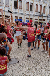 Bloco Pisa Ligeiro, em Minas Gerais. Foto: Gustavo Caetano/@gcaetanoj