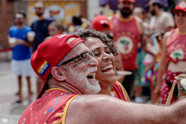 Bloco Pisa Ligeiro, em Minas Gerais. Foto: Gustavo Caetano/@gcaetanoj