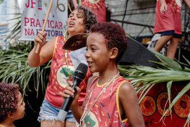 Bloco Pisa Ligeiro, em Minas Gerais. Foto: Gustavo Caetano/@gcaetanoj