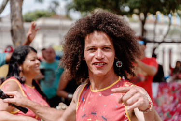 Bloco Pisa Ligeiro, em Minas Gerais. Foto: Gustavo Caetano/@gcaetanoj
