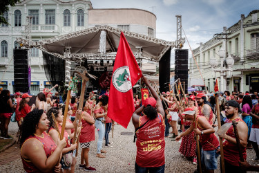 Bloco Pisa Ligeiro, em Minas Gerais. Foto: Gustavo Caetano/@gcaetanoj