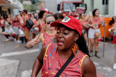 Bloco Pisa Ligeiro, em Minas Gerais. Foto: Gustavo Caetano/@gcaetanoj