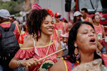 Bloco Pisa Ligeiro, em Minas Gerais. Foto: Gustavo Caetano/@gcaetanoj