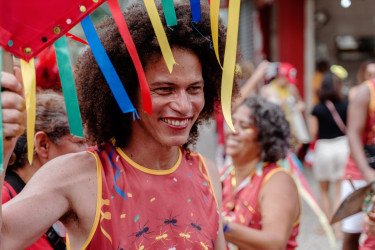 Bloco Pisa Ligeiro, em Minas Gerais. Foto: Gustavo Caetano/@gcaetanoj
