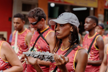 Bloco Pisa Ligeiro, em Minas Gerais. Foto: Gustavo Caetano/@gcaetanoj