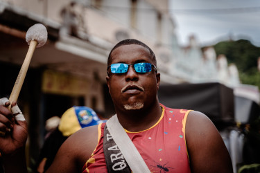 Bloco Pisa Ligeiro, em Minas Gerais. Foto: Gustavo Caetano/@gcaetanoj