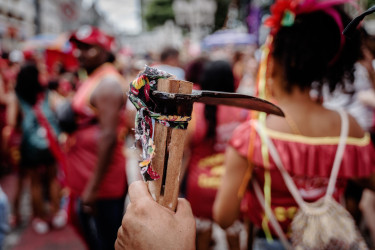 Bloco Pisa Ligeiro, em Minas Gerais. Foto: Gustavo Caetano/@gcaetanoj