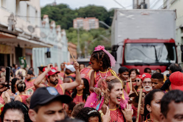 Bloco Pisa Ligeiro, em Minas Gerais. Foto: Gustavo Caetano/@gcaetanoj