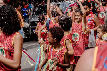 Bloco Pisa Ligeiro, em Minas Gerais. Foto: Gustavo Caetano/@gcaetanoj