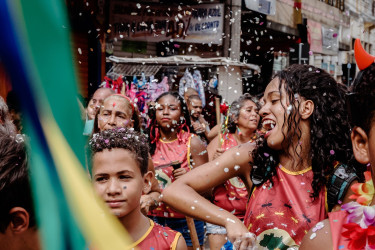 Bloco Pisa Ligeiro, em Minas Gerais. Foto: Gustavo Caetano/@gcaetanoj