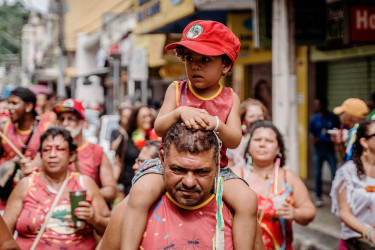 Bloco Pisa Ligeiro, em Minas Gerais. Foto: Gustavo Caetano/@gcaetanoj