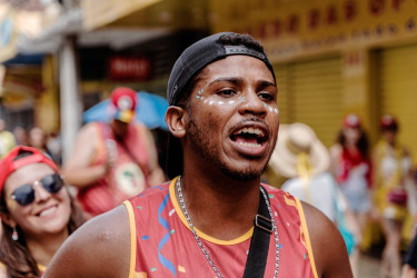 Bloco Pisa Ligeiro, em Minas Gerais. Foto: Gustavo Caetano/@gcaetanoj