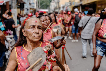 Bloco Pisa Ligeiro, em Minas Gerais. Foto: Gustavo Caetano/@gcaetanoj