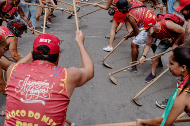 Bloco Pisa Ligeiro, em Minas Gerais. Foto: Gustavo Caetano/@gcaetanoj