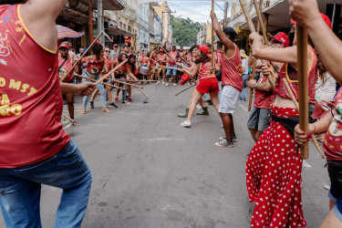 Bloco Pisa Ligeiro, em Minas Gerais. Foto: Gustavo Caetano/@gcaetanoj