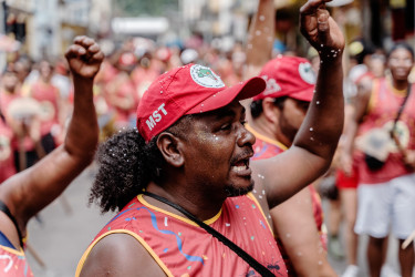 Bloco Pisa Ligeiro, em Minas Gerais. Foto: Gustavo Caetano/@gcaetanoj