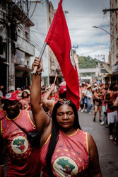Bloco Pisa Ligeiro, em Minas Gerais. Foto: Gustavo Caetano/@gcaetanoj