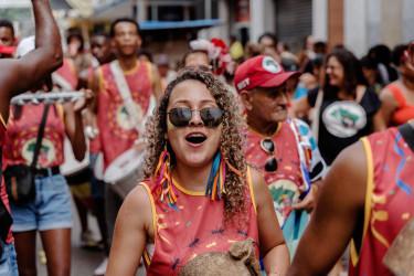 Bloco Pisa Ligeiro, em Minas Gerais. Foto: Gustavo Caetano/@gcaetanoj