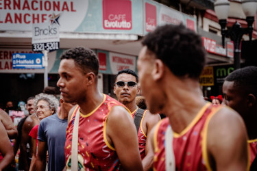 Bloco Pisa Ligeiro, em Minas Gerais. Foto: Gustavo Caetano/@gcaetanoj