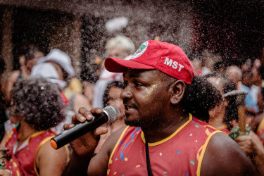 Bloco Pisa Ligeiro, em Minas Gerais. Foto: Gustavo Caetano/@gcaetanoj