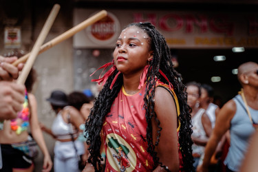Bloco Pisa Ligeiro, em Minas Gerais. Foto: Gustavo Caetano/@gcaetanoj