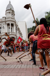 Bloco Pisa Ligeiro, em Minas Gerais. Foto: Gustavo Caetano/@gcaetanoj