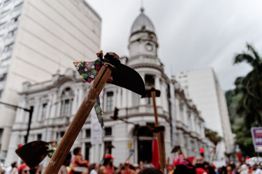 MST no Carnaval: Bloco Pisa Ligeiro, Minas Gerais. Foto: Gustavo Caetano - IG: @gcaetanoj
