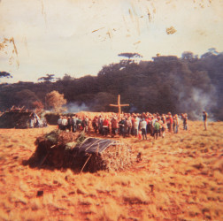Ocupação Fazenda Papua (Abelardo Luz-SC, mai.1985) Crédito: Arquivo MST-SC