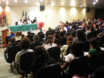 Plenária 25 anos MST na Universidade Federal de Roraima (Roraima, data
desconhecida)