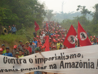 Ocupação da Ferrovia (Pará, 2007) Crédito: Arquivo MST