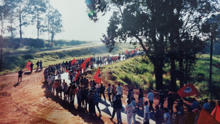 Marcha Nova Canudo (São Paulo, data desconhecida) Crédito: Arquivo MST