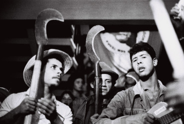 Mística na Ocupação (Santa Catarina, data desconhecida) Crédito: Eliane Fistarol