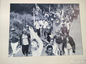 Marcha do acampamento Jatobá a Boa Vista (Roraima, 2007)