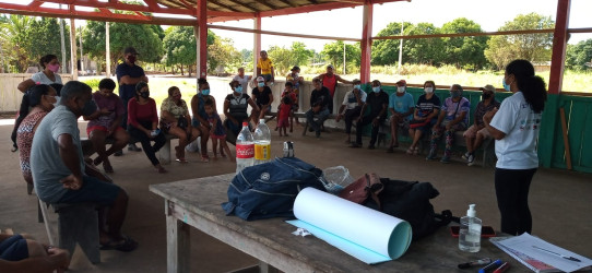 Assembleia para ocupação do INCRA contra ação de despejo (Roraima, 2021)