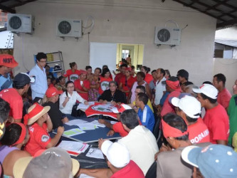 Ocupação do INCRA (Roraima, 2015). Crédito: Arquivo MST-RR.
