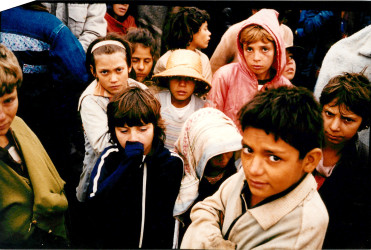 Brasiguaios em acampamento do MST (Novo Horizonte de
Sul-MS, 1992) Crédito: Gianne Carvalho