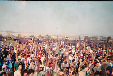 Acampamento Sul Bonito do MST (Mato Grosso do Sul, ago. 1994)
Crédito: José Soares