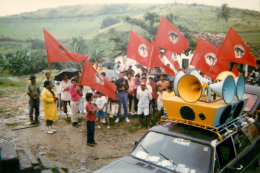 Acampamento Eldorado dos Carajás do MST (Alagoas, 25
de jul. 1996). Foto: Arquivo MST